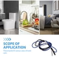 thumbnail image 4 of 3pcs Elastic Trash Can Band Rubber Strap For Garbage Bag Fixing For Waste Bins Shopping Bag Household Fasteners And Daily Use, 4 of 9