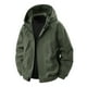 thumbnail image 1 of Ceisia Waterproof Breathable Men's Loose Fit Hooded Multi-Pocket Windbreaker Jacket Gift, 1 of 8