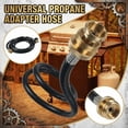 thumbnail image 4 of Propane Adapter, Propane Adapter Hose, 10Ft Propane Tank Hose, Gas Burners for Cooking Outdoor, Outdoor Stoves for Cooking, Propane Stove Outdoor, Small Gas Grills Propane, 1 Pc, 4 of 7