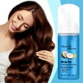 thumbnail image 1 of Mousse para peinar cabello rizado, hidratante, anti-encrespamiento, gel de coco, spray para cabello rizado, espuma, cera para el cabello, 60 ml., 1 of 9