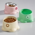 thumbnail image 5 of Bol d'Alimentation pour Chat avec Base Robuste Base Surélevée pour Intérieur et Extérieur Bol Unique en Acier Inoxydable Bols pour Chat Col Surélevé, 5 of 5