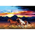 thumbnail image 1 of Pintura de diamante (DE5107) Caballo 5D DIY Paisaje cuadrado Mosaico Beadworks 30x40cm FLhrweasw Nuevo, 1 of 1