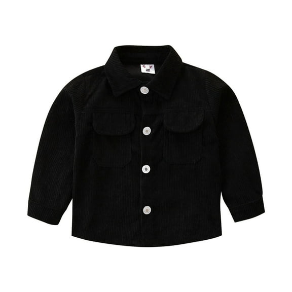 Vedolay Boys Fall Coats Hooded Coat Winter and Fall Outerwear Jacket Black,100