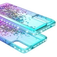 thumbnail image 4 of Bemz Liquid Quicksand Case for Samsung Galaxy S20 FE (with Touch Tool) - Mandala Floral (Teal/Purple), 4 of 6
