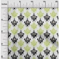 thumbnail image 1 of oneOone Cotton Silk Fabric Ethnic Ikat Printed Craft Fabric BTY 42 Inch Wide, 1 of 4