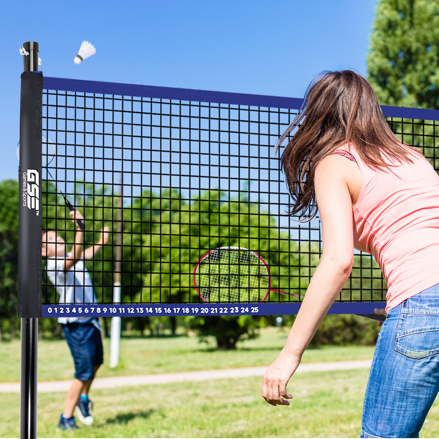 GSE Games & Sports Expert Badminton Volleyball Combo Set photo 2