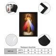 thumbnail image 2 of ADALE Sacred Heart of Jesus I Trust In You Divine Mercy Christian Poster Canvas Wall Art Living Room Wall Art Bedroom Decor Prints Pictures Black Framed 8x10 Inch, 2 of 6