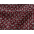 thumbnail image 4 of oneOone Viscose Jersey Fabric Geometric Flame Stitch Print Sewing Fabric BTY 60 Inch Wide, 4 of 5