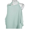 thumbnail image 2 of Muslin Nursing Cover for Baby Breastfeeding, Breathable Cotton Breastfeeding Cover with Rigid Hoop for Mother Nursing Apron, Multi-use Carseat Canopy, 2 of 12