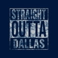 thumbnail image 2 of UGP Campus Apparel Straight Outta Dallas T-Shirt - 3X-Large - Navy, 2 of 8