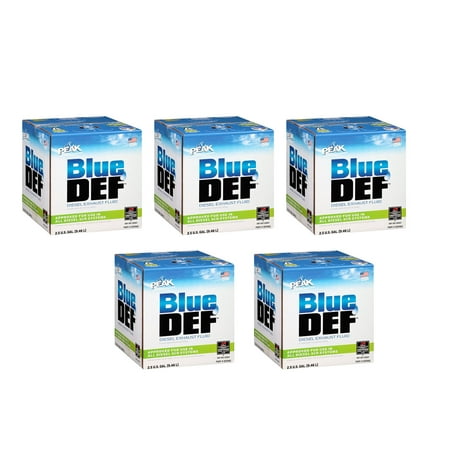 BlueDEF Diesel Exhaust Fluid Synthetic Urea Deionized Water 2.5 Gallon (5 (Best Def Fluid For Duramax 2019)