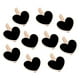 thumbnail image 2 of Pack 10PCS Pequeña Mini Pizarra de Madera Nota Memo de Pizarra , 2negro, 2 of 9