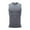 Gray, variant on Dianli Men's Athletic Compression Shirts Fashion Crew Neck Basic Summer Beach Loose Fit Sleeveless Gym Yoga Solid Tank Tops Boxing Gym Shirts Plain Muscle Tee Up to 60% Off Black L