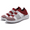 Red, variant on CHICVOMEY Women's Slip-On Walking Shoes Breathable Mesh Sneakers for Women Lightweight Comfortable Casual Shoes with Non-Slip Sole Flexible Fit for Errands Travel Everyday Wear