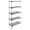 Galvanized, variant on Quantum AD74-1872SG-5 Solid Shelving Add-On Kit, 72"W x 18"D x 74"H, 300 lbs Capacity, Carbon Steel, Galvanized, NSF