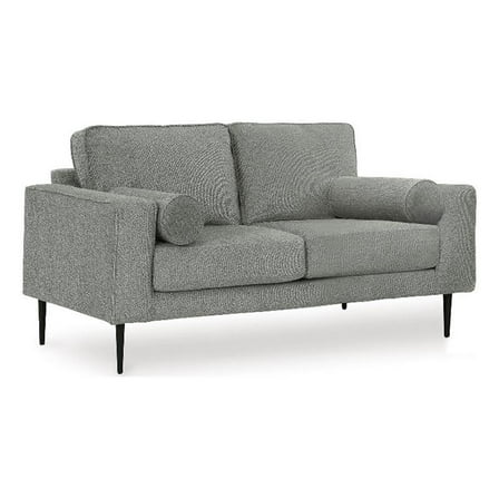 Signature Design by Ashley Hazela Charcoal Loveseat