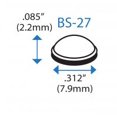 thumbnail image 2 of Round Self-Adhesive Rubber Bumper Stops .312" x .085" - 450pcs - BS27 Black, 2 of 4