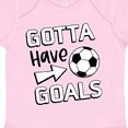 thumbnail image 4 of Inktastic Gotta Have Goals- Soccer Boys or Girls Baby Bodysuit, 4 of 5