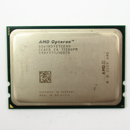 AMD Operton 6180 SE 2.5GHz 12-Core Socket G34 Server CPU Processor OS6180YETCEGO
