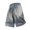 Gray, variant on Big & Tall Men's Athletic Shorts Quick Dry 9" Inseam Performance Summer Short Pants Knee Length Elastic Waist Pockets for Running Training