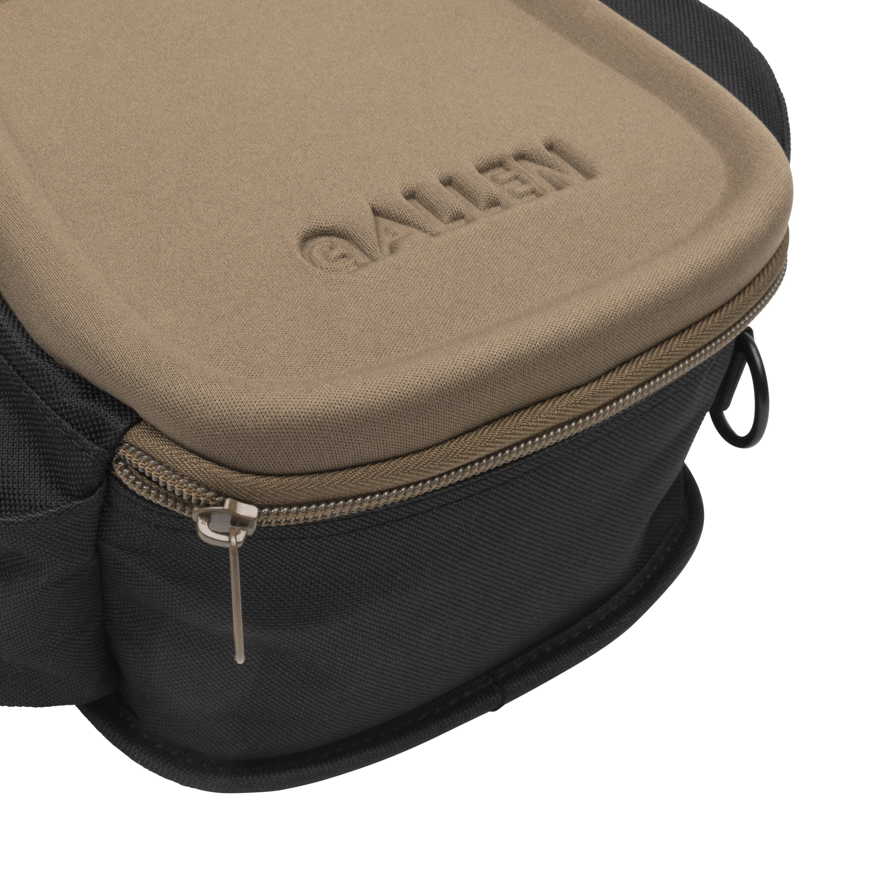 Allen Company Eliminator Pro Double Compartment Shooting Bag, Black/Coffee/Copper