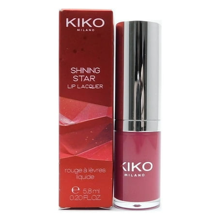 Kiko Milano Shinning Star Lip Lacquer 04 Innocent Sangria 20 Fl Oz