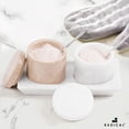 thumbnail image 6 of Radicaln Marble Salt Cellar with Lid and Tray 3 inches White and Verona Handmade Set of 2 Seasoning Jars For Kitchen Storage, Ideal Table Sugar Bowl and Salt Dish For Countertop, 6 of 6