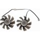 thumbnail image 2 of yaoqijie 2PCS/lot GA82S2H Compatible with Galax GTX1060 Cooler Fan Compatible with KFA2 GeForce GTX 1060 Graphics Cards As Replacement Fan Lasting, 2 of 3