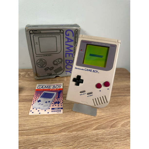 Authentic Nintendo Original Gameboy Console OEM %100 With Box Manual, TESTED WORKING, RARE COLLECTABLE - Walmart.com