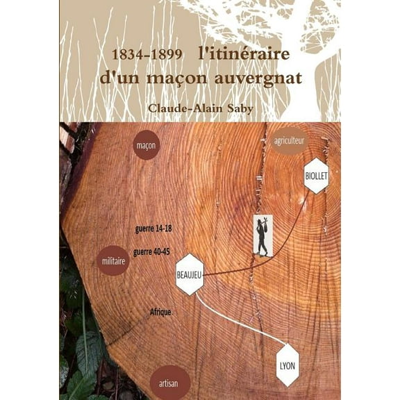 1834-1899 L'itinZraire d'un maon auvergnat, (Paperback)