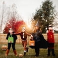 thumbnail image 4 of 12 Pcs Halloween Trick or Treat Bags, Halloween Tote Bags with Handles, Gift Bags, Multifunctional Non-Woven Halloween Bags for Gifts Wrapping, Halloween Party Supplies, 9.4"×8"×4", 4 of 7