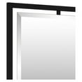 thumbnail image 2 of QR1857MBK Quoizel Lighting Reflections - 32 Inch Rectangular Mirror-Matte Black Finish, 2 of 6