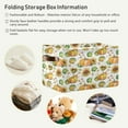 thumbnail image 5 of GZHJMY Thanksgiving Pumpkin Large Storage Basket 2 Pack,Cute Koala Collapsible Toy Storage Box Laundry Basket with Handle,Used for Home Closets, Offices, Bedrooms, 5 of 7