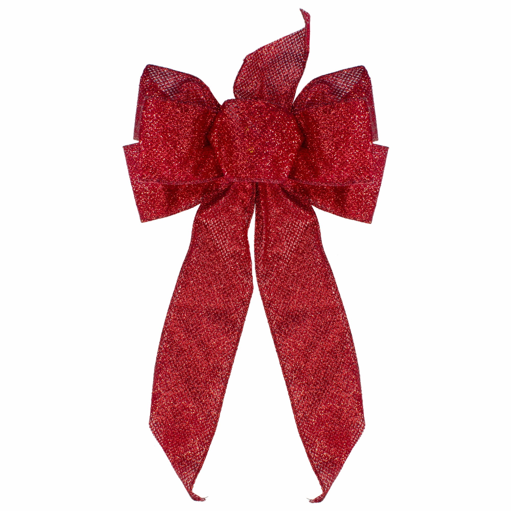 BESTOYARD Red Christmas Ribbon Roll Snowflake Burlap Gift Present Ribbon Decorative DIY Garland Wreath Bows Ribbon Handmade Art Crafts Party Supplies 300x10cm 