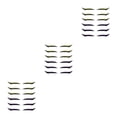 thumbnail image 3 of relayinert Reusable Eyeliner Sticker Double Eyelid Glitter Line Strip Makeup Party Cosplay No.3 3Set, 3 of 6