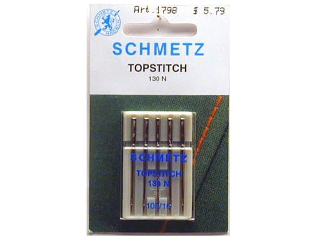 Schmetz Needle Topstitch Size 100/16 - Walmart.com