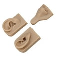 thumbnail image 3 of Piercing Practice Model Ear Nose Piercing Model 3Pcs, Soft Silicone Ear Nose Piercing Practice Model, 1:1 Human Ear Nose Model Simulation Acupuncture Practising and Teaching Prop, 3 of 7