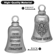 thumbnail image 3 of Motocicleta Guardian Luck Bell Anwlki Biker con 2 llaveros, 3 of 6