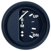 Faria  12827; Euro Trim Gauge Fits OMC Outboard (Fits Johnson Evinrude)