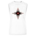 thumbnail image 4 of DailyTrove Women's Eye Graphic Sleeveless Tank Top - Polyester Casual Summer & Edgy Wear, Cool for Outings, 4 of 4