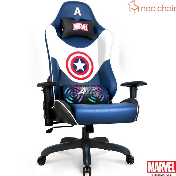 Neo Chair MARVEL Gaming Chair Ultimate Series Captain America Edition (MV-RAP-CA) - Walmart.com 