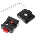 thumbnail image 4 of lionlar Mini V Mount Quick Release Plate Portable Anti Slip Lightweight Plate for, 4 of 9