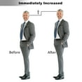 thumbnail image 6 of Htwom Men Women Invisible Height Increase Insoles Heel Lift Taller Shoe Inserts Pad, 6 of 10