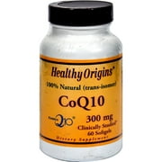 Healthy Origins CoQ10 Gels, 300mg, SoftGel Capsules, 60 ea