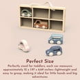 thumbnail image 3 of Set de coches de juguete de madera SPEEDY MONKEY 6 piezas con funda, 3 of 7