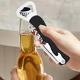 thumbnail image 2 of WJCA Professional Wine Opener, Stainless Steel Corkscrew for Servers Bartenders and Home Use, Black, 2 of 7