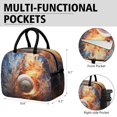 thumbnail image 4 of Sac à Lunch Isolé pour Volleyball – Sac Isotherme Réutilisable pour Adolescents Athlètes, École et Usage Extérieur, 4 of 6
