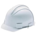 thumbnail image 1 of 4 Point Ratchet Safety Charger Hat, White, 1 of 1