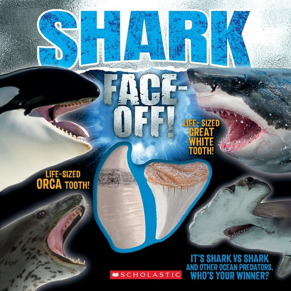 Shark Face-Off!, (Hardcover)