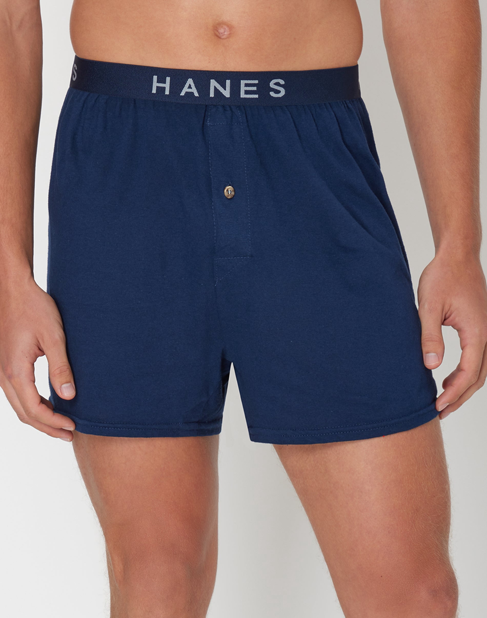 Hanes Herren-Boxershorts ComfortSoft 5er-Pack - Mit Weichem Flex-Bund, Tagless, Aus Baumwolle